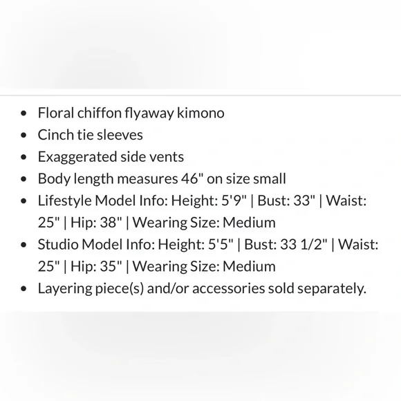 Gimmicks Duster Kimono - Picture 7 of 10